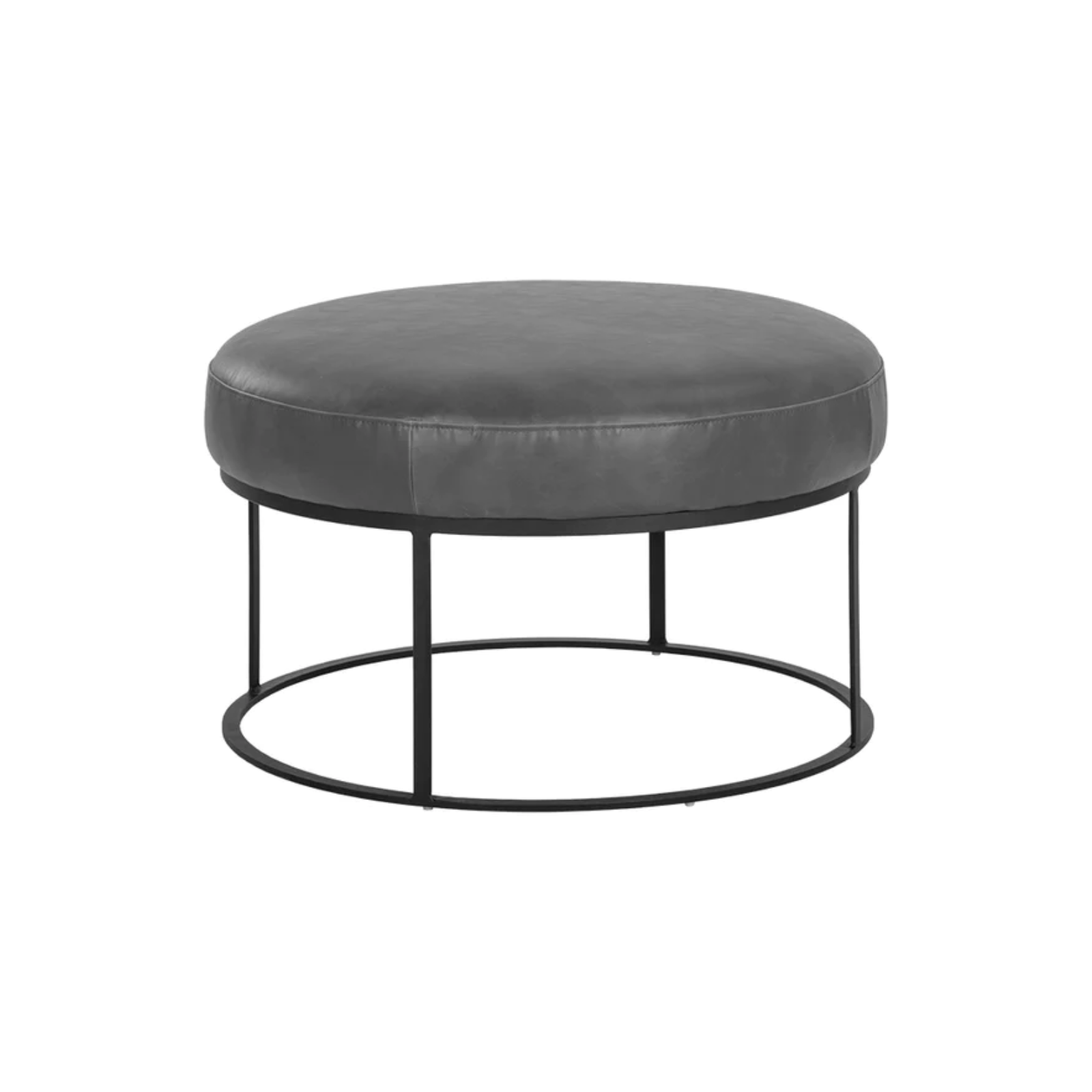 Eli Ottoman 6 - FURNITURE - ottoman Sunpan Overcast Grey