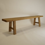 Waldo Reclaimed Wood Bench 5-VINTAGE-bench Hauer Market