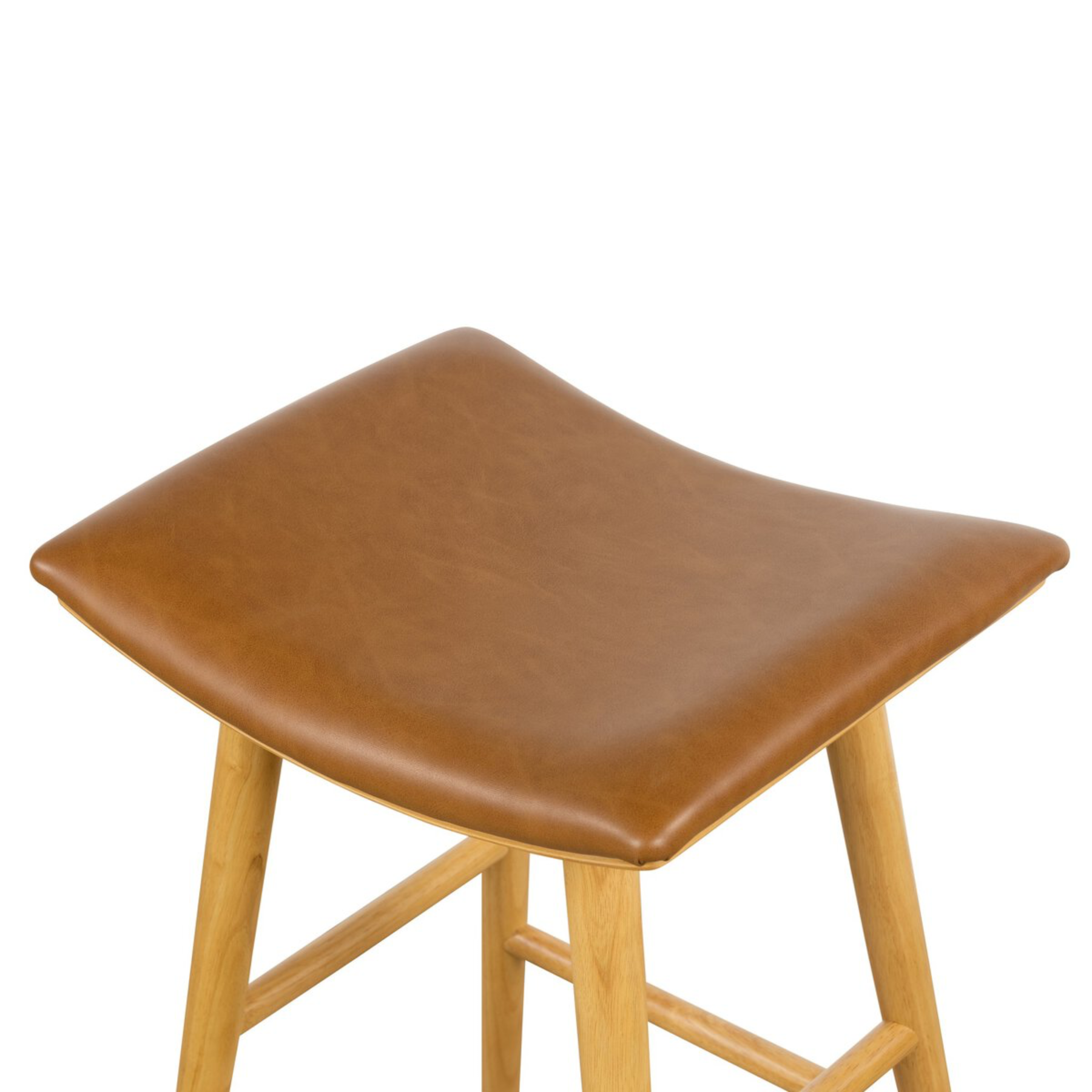 Union Saddle Counter Stool FURNITURE - bar/counter stool Four Hands