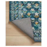Rifle Paper Co. x Loloi Courtyard Hadley Emerald Rug 3-patterned rugs Loloi