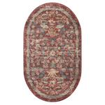 Rifle Paper Co. x Loloi Courtyard Eve Crimson Rug 3-patterned rugs Loloi