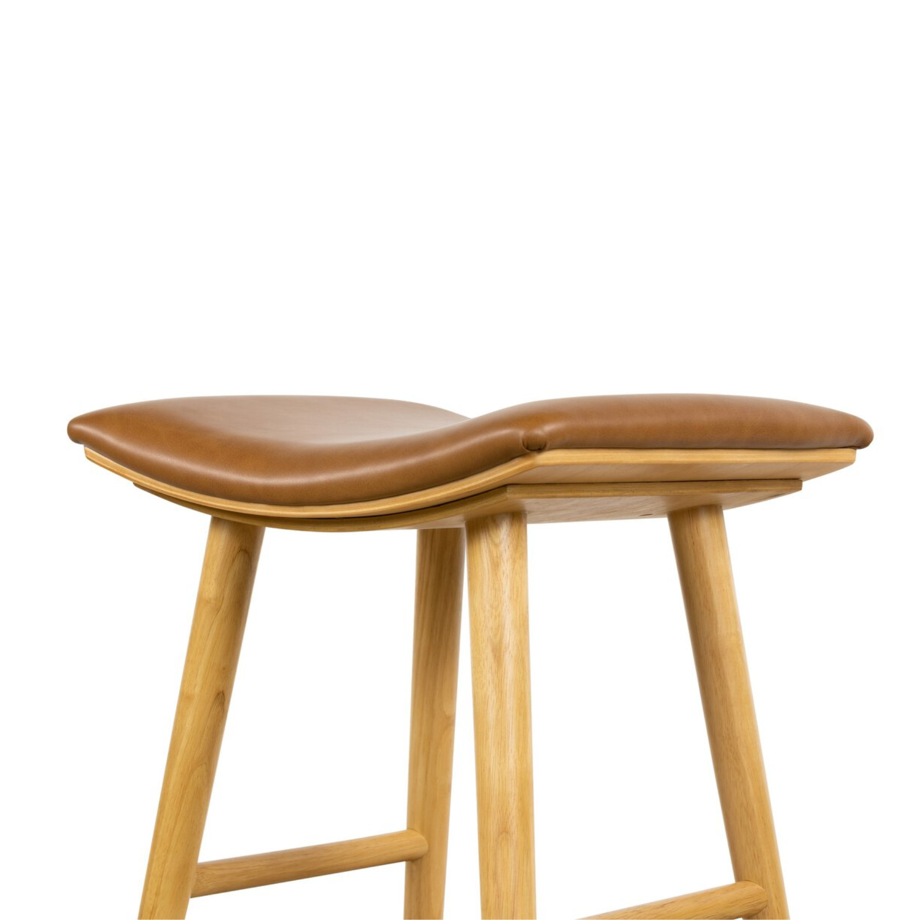Union Saddle Counter Stool FURNITURE - bar/counter stool Four Hands