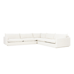 Gus* Modern Sola Bi-Sectional 2 - FURNITURE - sectional Gus Node Alabaster