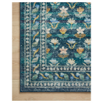 Rifle Paper Co. x Loloi Courtyard Hadley Emerald Rug 3-patterned rugs Loloi
