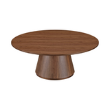 Ortega Coffee Table 4 - b - FURNITURE - coffee table - round Moe's Furniture