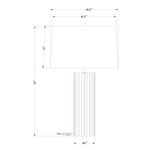 Doreen Table Lamp LIGHTING - table lamp Flow Decor
