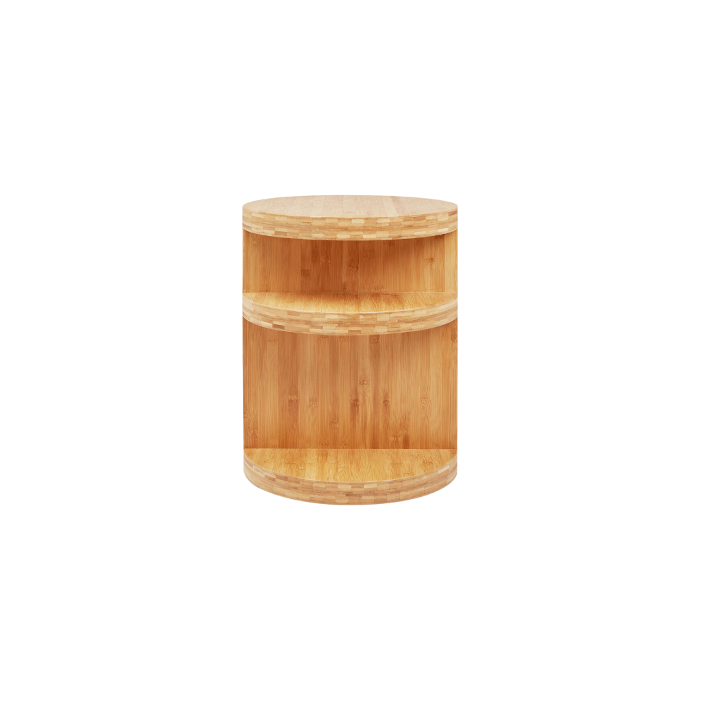Gus* Monument End Table 5 - a - FURNITURE - accent table - wood Gus