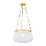 Granby Pendant Pendants Hudson Valley Lighting 17" Aged Brass
