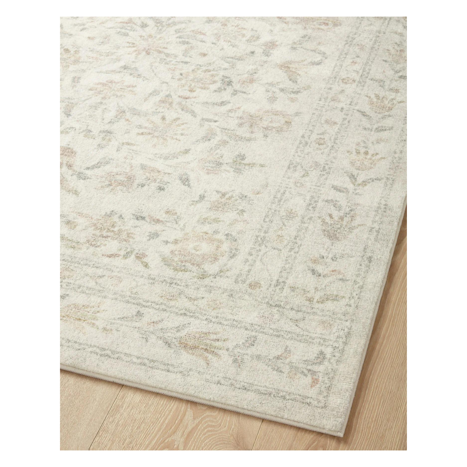 Rifle Paper Co. x Loloi Courtyard Lily Yellow / Multi Rug 3-patterned rugs Loloi
