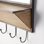 Nemia Hook Wall Mirror Wall Mirrors Mercana
