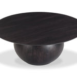 Pacific Coffee Table - Black 4 - b - FURNITURE - coffee table - round Moe's Furniture