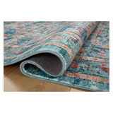 Rifle Paper Co. x Loloi Courtyard Eve Blue Rug 3-patterned rugs Loloi
