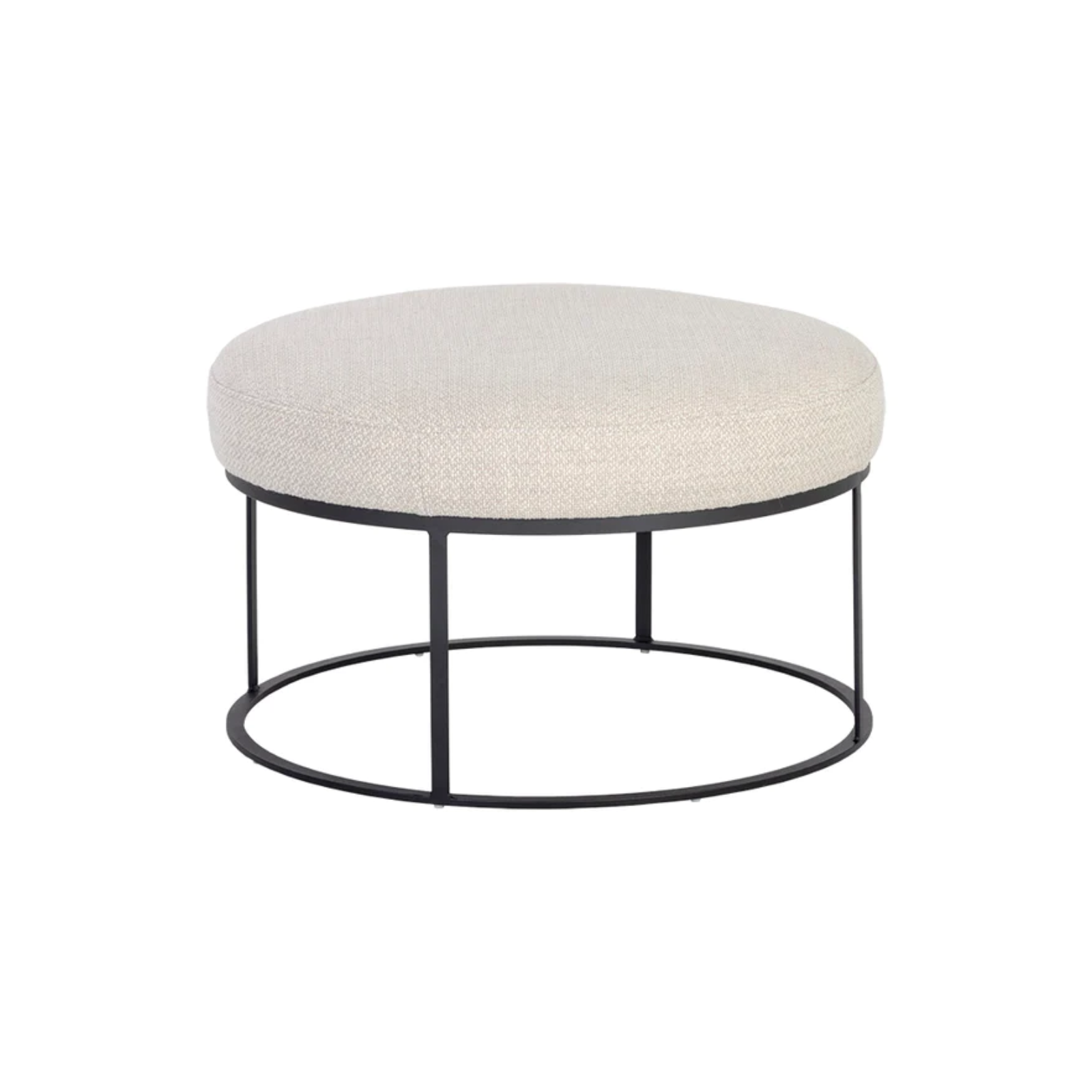 Eli Ottoman 6 - FURNITURE - ottoman Sunpan Moto Cream