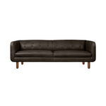 Gus* Beaconsfield 86" Sofa 1 - FURNITURE - sofa Gus Saddle Black Leather