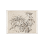 "Verdant Whispers in Graphite" Framed Art Print ARTWORK - framed print Celadon Art