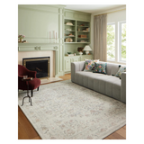 Rifle Paper Co. x Loloi Courtyard Lily Yellow / Multi Rug 3-patterned rugs Loloi
