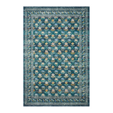 Rifle Paper Co. x Loloi Courtyard Hadley Emerald Rug 3-patterned rugs Loloi