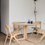 Corto Round Dining Table 9 - a - FURNITURE - dining table - round Ethnicraft