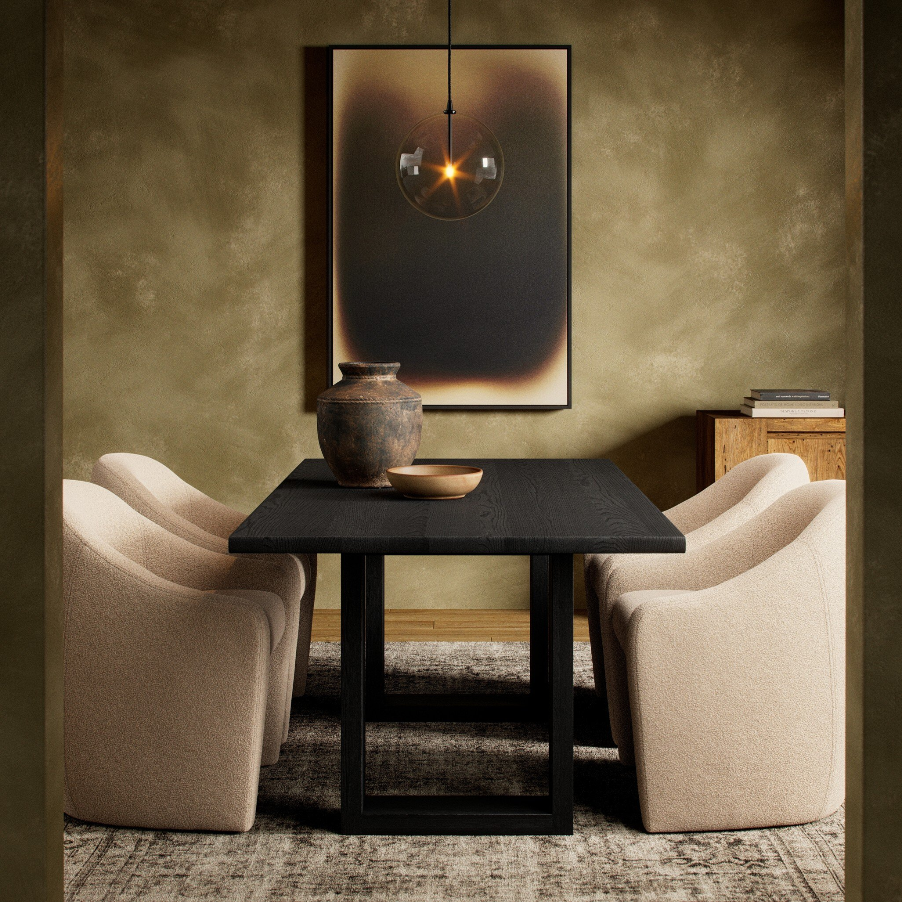 Carmel Dining Table FURNITURE - dining table Four Hands