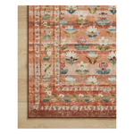 Rifle Paper Co. x Loloi Courtyard Hadley Terracotta Rug 3-patterned rugs Loloi