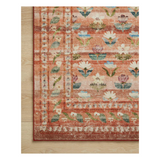 Rifle Paper Co. x Loloi Courtyard Hadley Terracotta Rug 3-patterned rugs Loloi