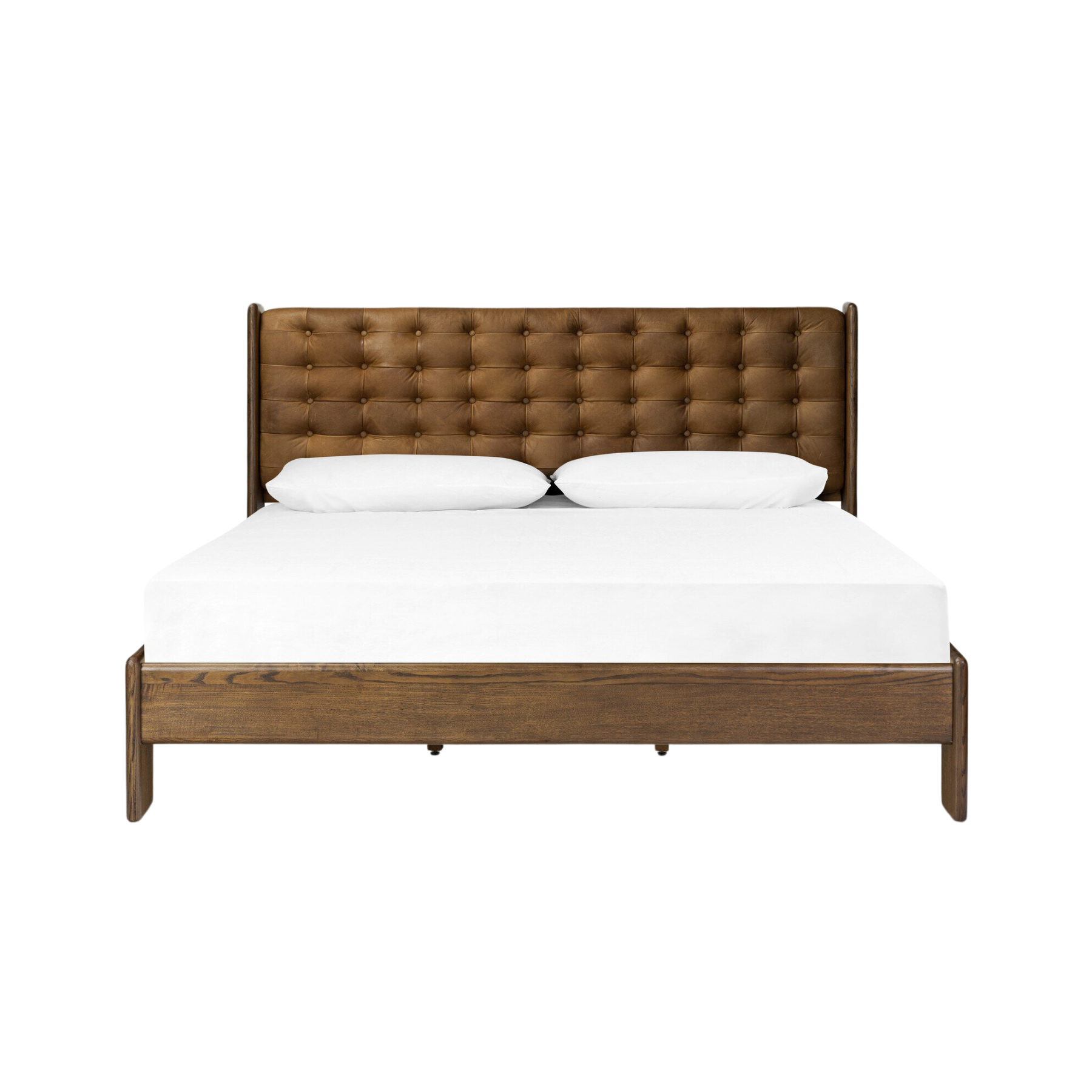 Dalton Bed FURNITURE - bed Four Hands King Heirloom Sienna