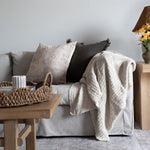 IN-STORE Amber Lewis x Loloi Celestia Natural Blue Pillow 1 - PILLOWS - essentials Loloi