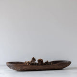 Oval Wood Bowl tray Bacon Basketware (Faire)