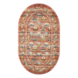 Rifle Paper Co. x Loloi Courtyard Hadley Terracotta Rug 3-patterned rugs Loloi