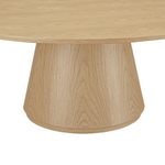 Ortega Coffee Table 4 - b - FURNITURE - coffee table - round Moe's Furniture