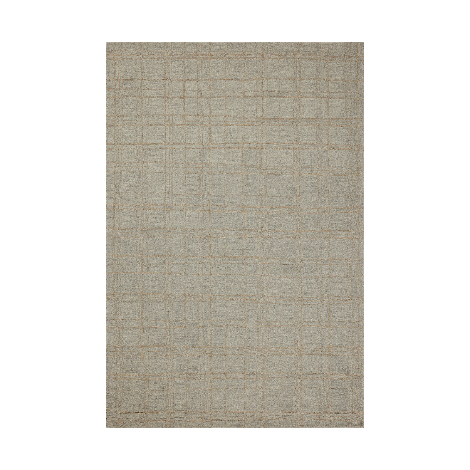 Chris Loves Julia x Loloi Polly Fog / Wheat Rug 0-RUGS - jute Loloi