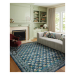 Rifle Paper Co. x Loloi Courtyard Hadley Emerald Rug 3-patterned rugs Loloi