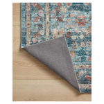 Rifle Paper Co. x Loloi Courtyard Eve Blue Rug 3-patterned rugs Loloi