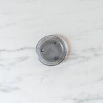 Glass Pillar Candle Plate candle holder Old Country Design (ShopZio) Charcoal