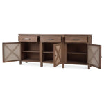 Sylvie Reclaimed Teak Sideboard 7 -FURNITURE - sideboard/cabinet Bramble