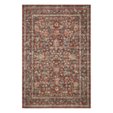 Rifle Paper Co. x Loloi Courtyard Eve Crimson Rug 3-patterned rugs Loloi