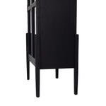 Tulia Cabinet - Matte Black 7 - FURNITURE - bookcase/cabinet Four Hands