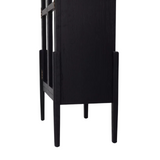 Tulia Cabinet - Matte Black 7 - FURNITURE - bookcase/cabinet Four Hands
