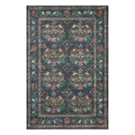 Rifle Paper Co. x Loloi Courtyard Seville Charcoal Rug 3-patterned rugs Loloi