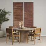 Barley Round Dining Table Dining Tables Mercana