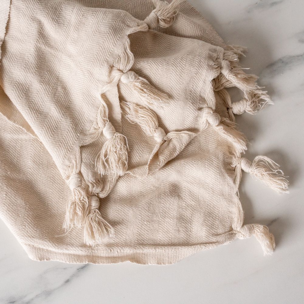 Turkish Cotton Hand Towel hand towel House of Jude Oat