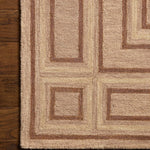 Chris Loves Julia x Loloi Alfie Blush / Rose Rug RUGS - wool Loloi