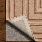 Chris Loves Julia x Loloi Alfie Blush / Rose Rug RUGS - wool Loloi