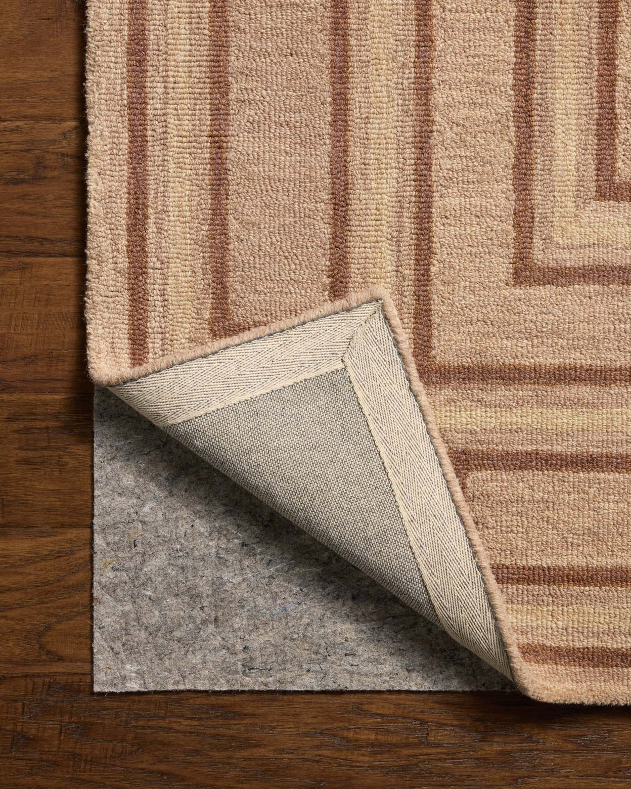 Chris Loves Julia x Loloi Alfie Blush / Rose Rug RUGS - wool Loloi