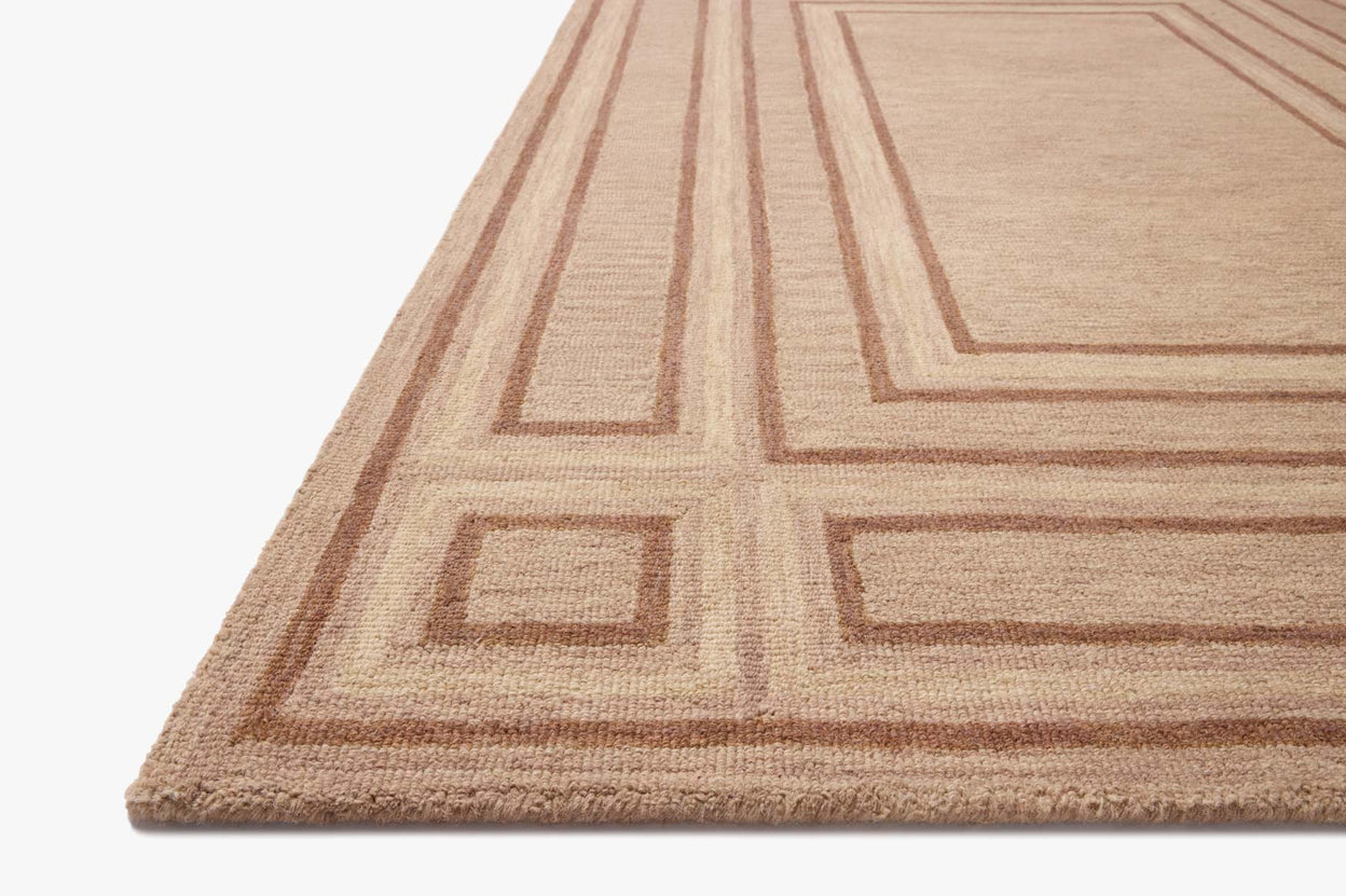 Chris Loves Julia x Loloi Alfie Blush / Rose Rug RUGS - wool Loloi