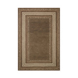 Chris Loves Julia x Loloi Alfie Bark / Natural Rug RUGS - wool Loloi