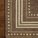 Chris Loves Julia x Loloi Alfie Bark / Natural Rug RUGS - wool Loloi