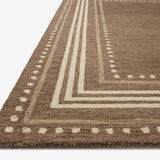 Chris Loves Julia x Loloi Alfie Bark / Natural Rug RUGS - wool Loloi