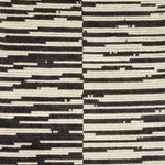 Chris Loves Julia x Loloi Alice Cream / Charcoal Stripes Rug RUGS - patterned Loloi
