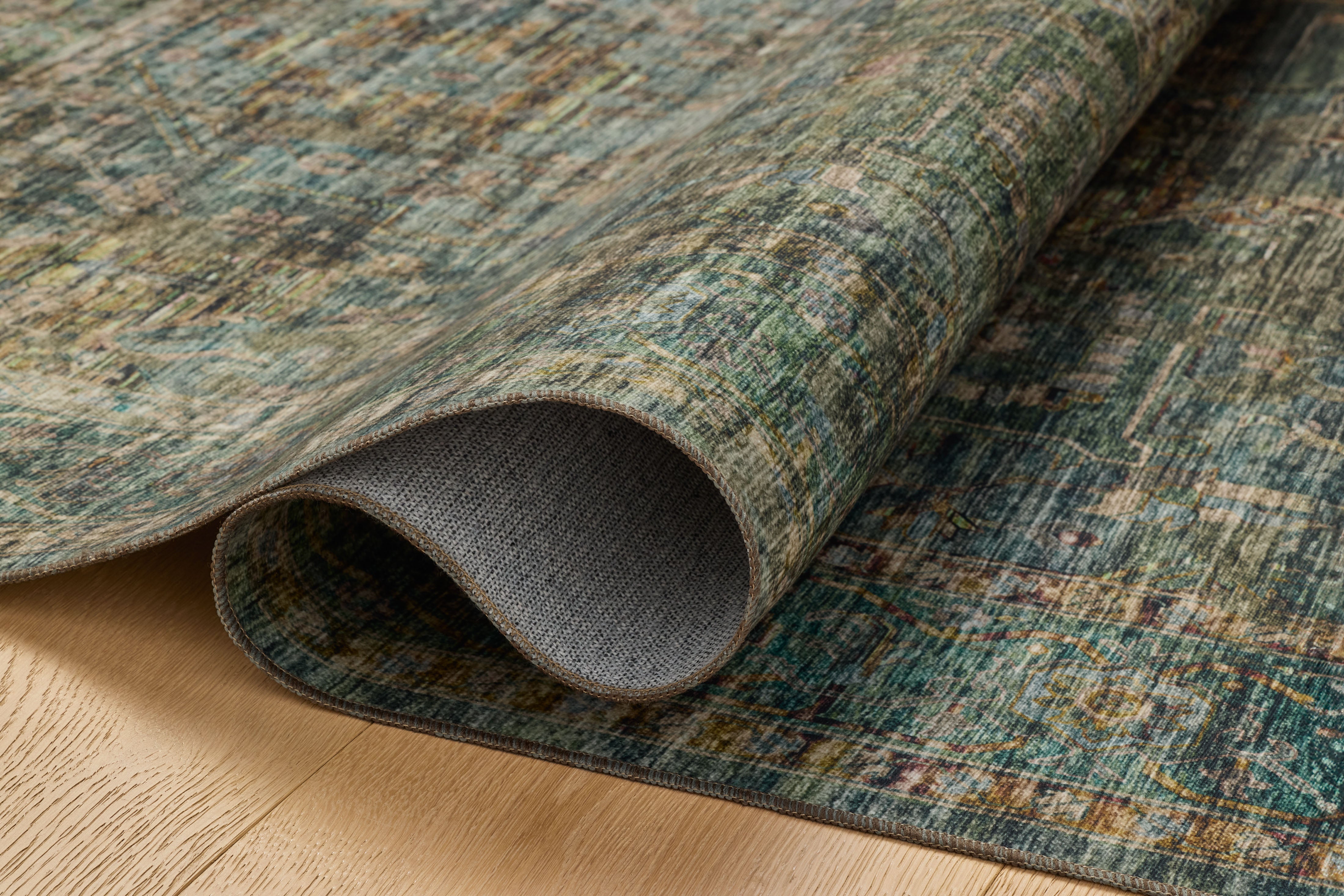 Loloi Anniston Lagoon / Multi Washable Rug RUGS-patterned Loloi